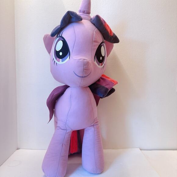 RARE Giant My Little Pony 30 inch Twilight Sparkle Plush Hasbro Toy Factory 2019 - Picture 3 of 11